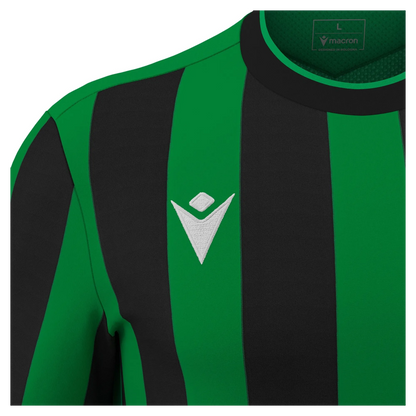 Macron Trikot Legion Unisex Green-Black Detail 
