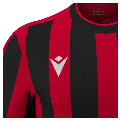 Macron Trikot Legion Unisex Red-Black Detail 