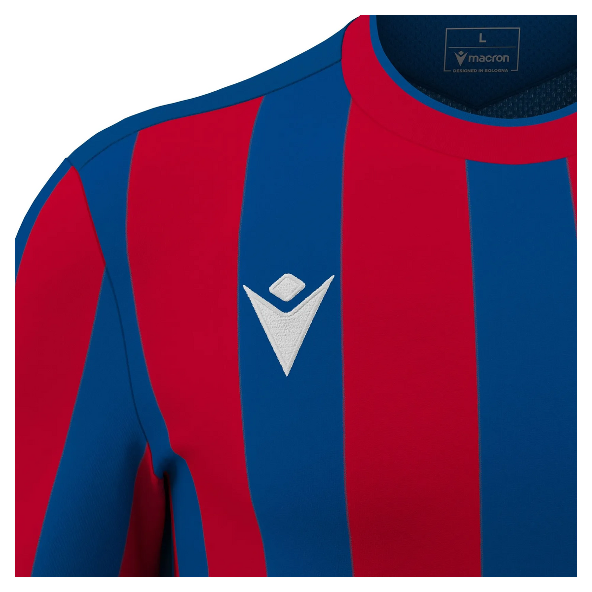 Macron Trikot Legion Unisex Royal Blue-Red Detail 