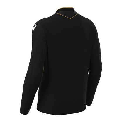 Macron Schiedsrichter Trikot Mendez Eco Langarm Unisex Black Rücken 