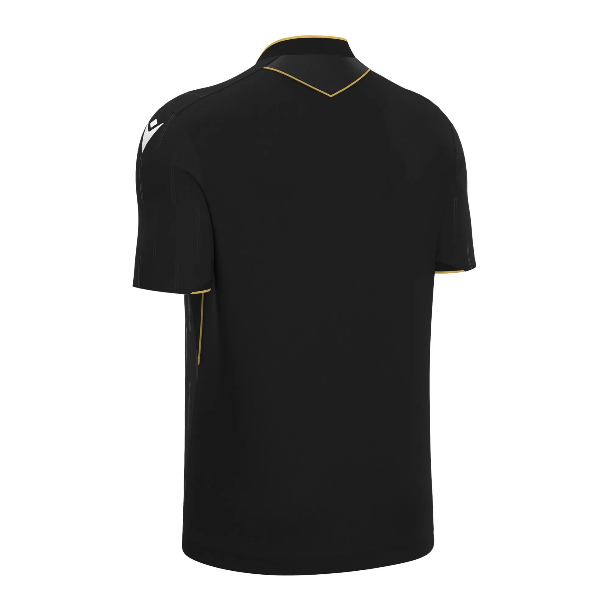 Macron Schiedsrichter Trikot Mendez Eco Kurzarm Unisex Black Rücken 