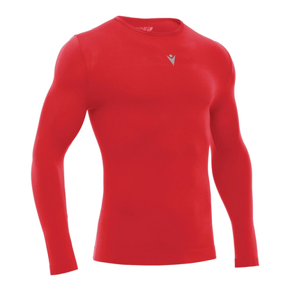 Macron Longsleeve Performance LS Unisex red Front 