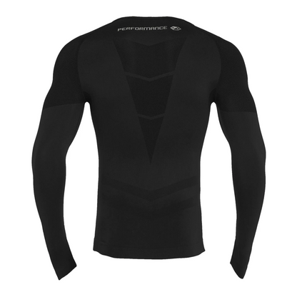 Macron Longsleeve Performance ++ LS Unisex black Seite 