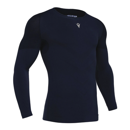 Macron Longsleeve Performance ++ LS Unisex navy Front 