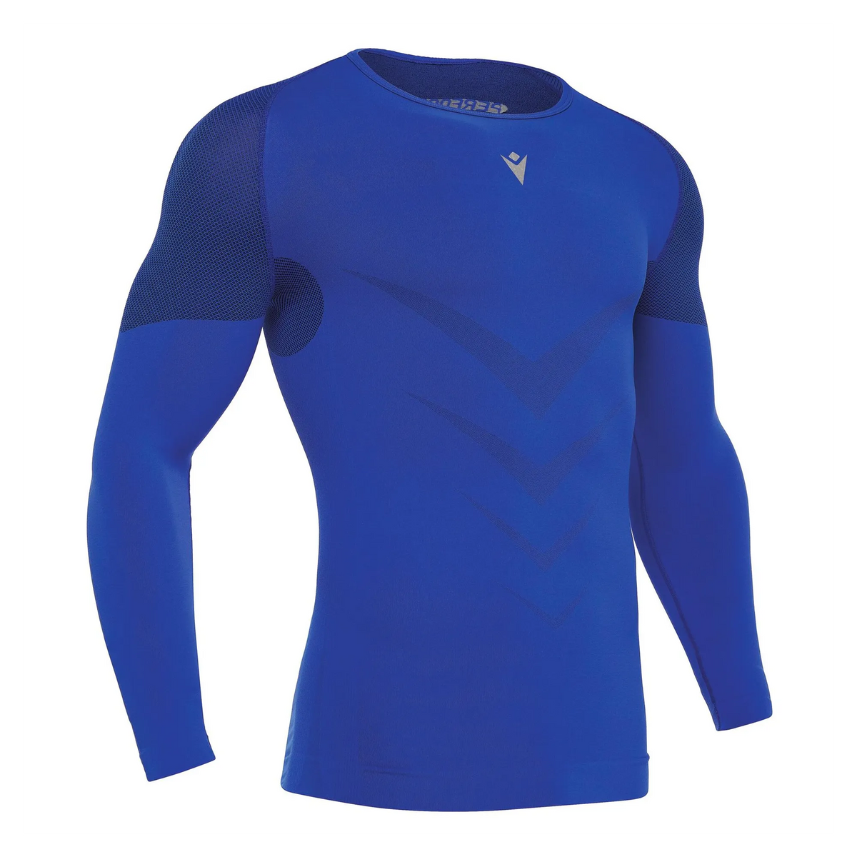 Macron Longsleeve Performance ++ LS Unisex royal-blue Front 