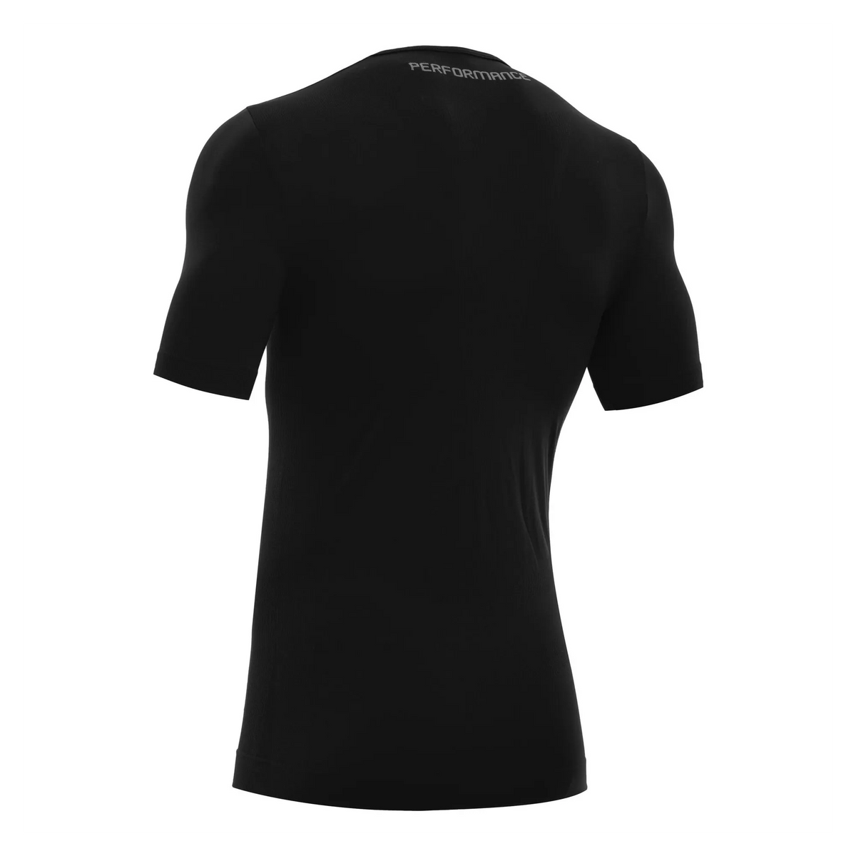 Macron T-Shirt Performance SS Unisex black Front #farbe_black