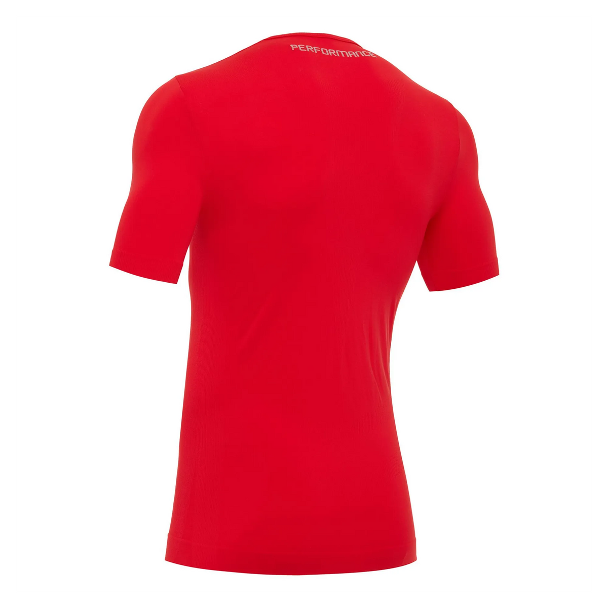Macron T-Shirt Performance SS Unisex red Rücken 
