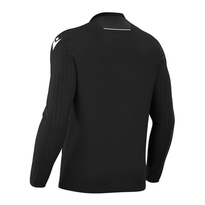 Macron Schiedsrichter Trikot Ponnet Eco Langarm Unisex Black Rücken 