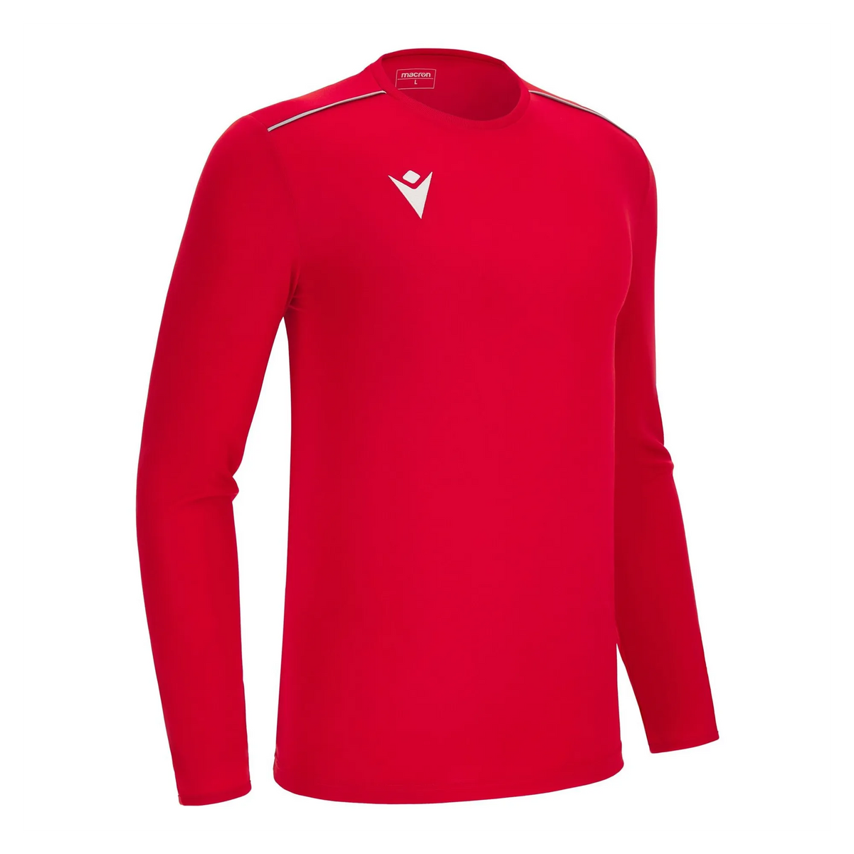 Macron Trikot RIGEL HERO Langarm Unisex Red Front 