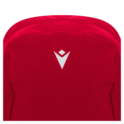 Macron Rucksack Crew M Unisex red Rücken 