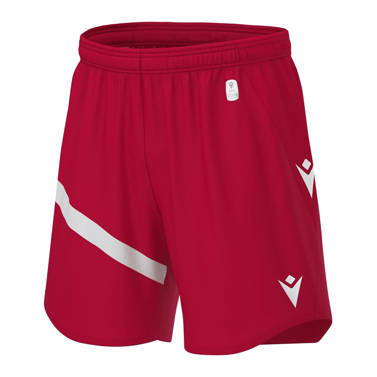 Macron Short Shen Eco Unisex red Front 