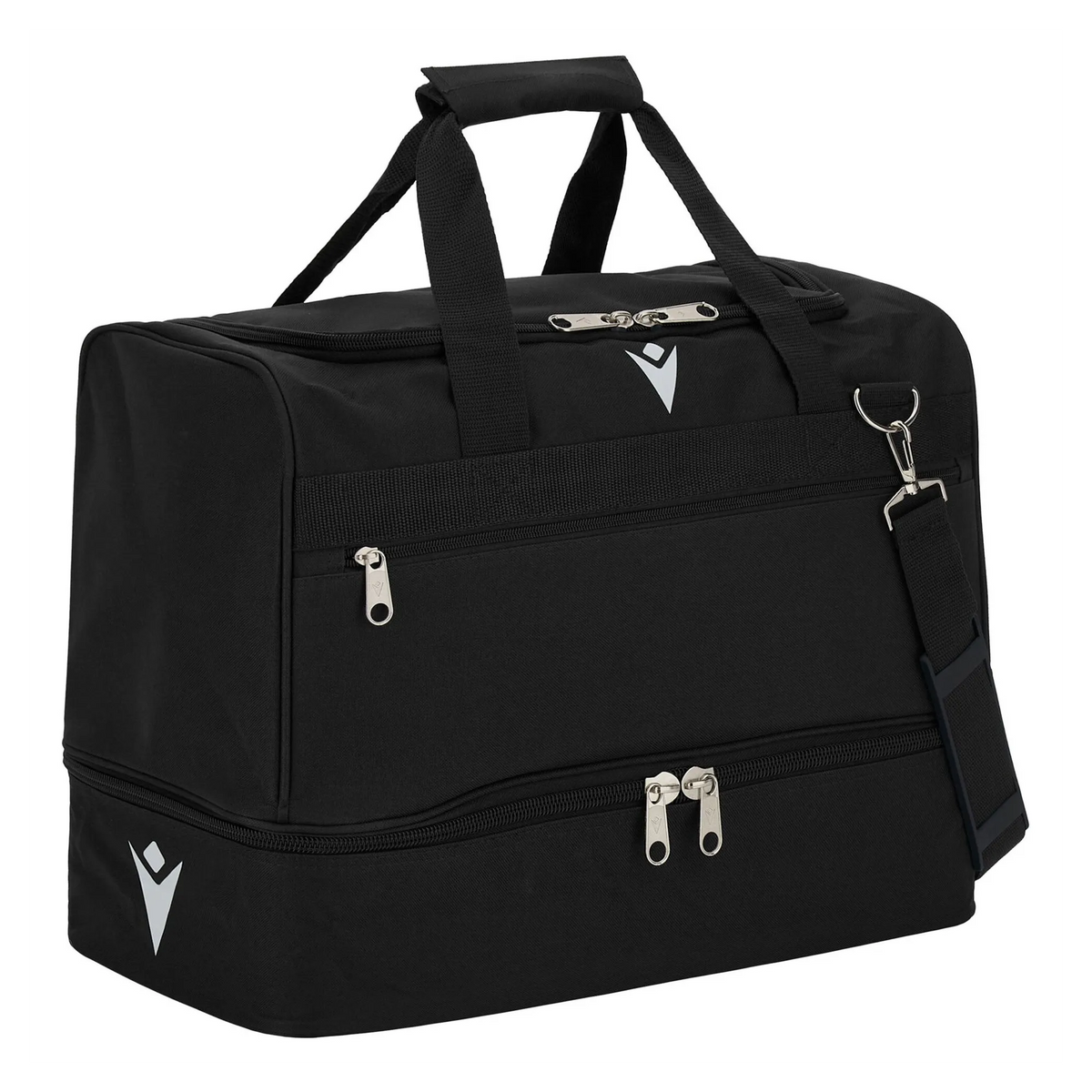 Macron Sporttasche Rocket Medium Unisex black Front 