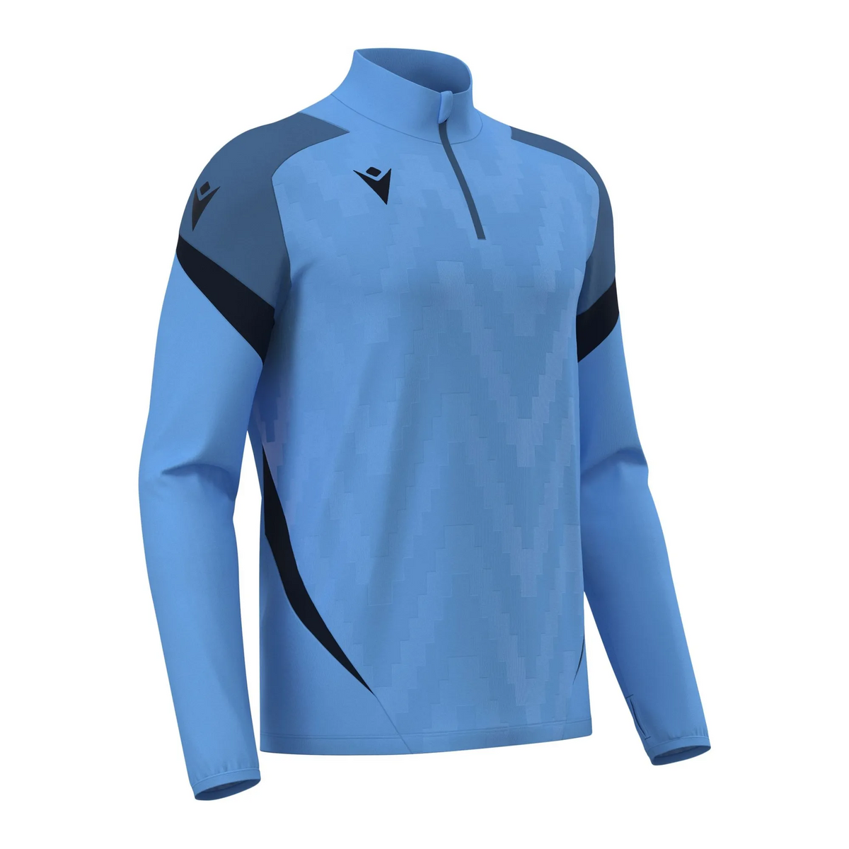 Macron Aufwärmshirt Starfall Unisex indigo-sky-blue Front 