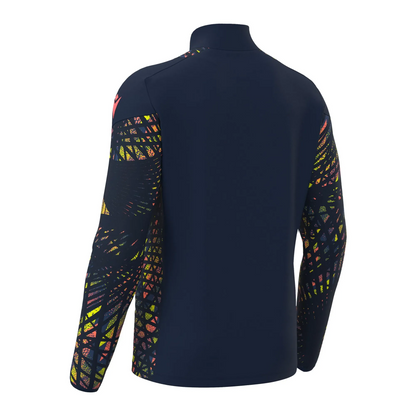 Macron Aufwärmshirt Starfall Unisex navy Rücken 