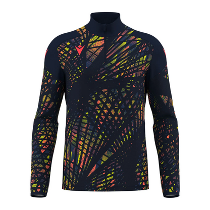 Macron Aufwärmshirt Starfall Unisex navy Seite 