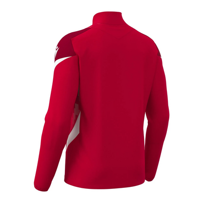 Macron Aufwärmshirt Starfall Unisex red Rücken 