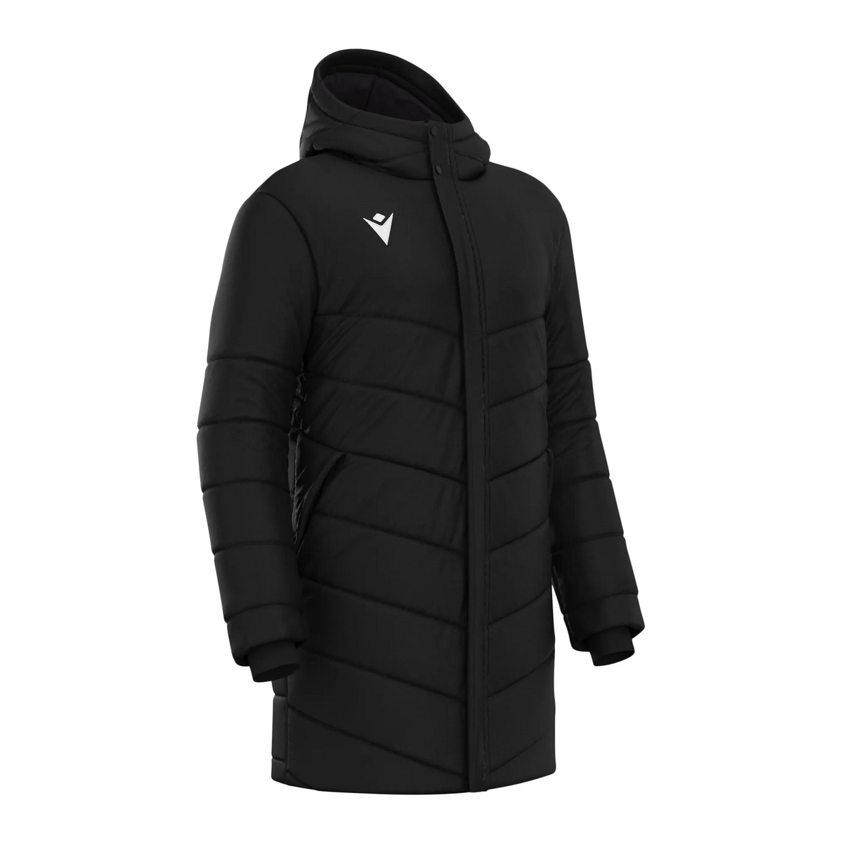 Macron Jacke Subzero Unisex black Front #farbe_black