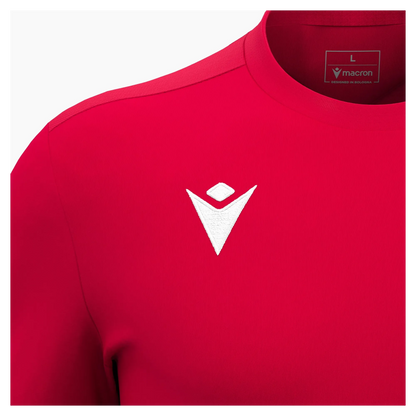 Macron Trikot Void Unisex Rot Detail 