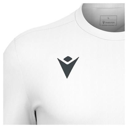 Macron Trikot Void Unisex Weiß Detail 