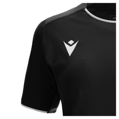 Macron Trikot Widia Eco Damen Black-White Detail 