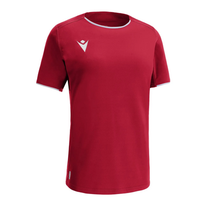 Macron Trikot Widia Eco Damen Red-White Front 