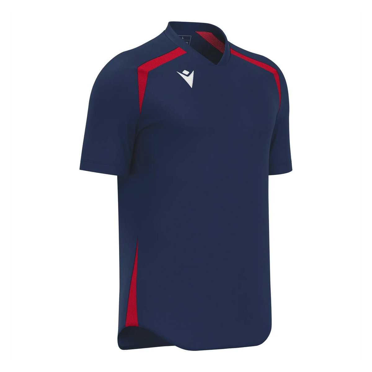 Macron Trikot WYRM Unisex Navy-Red Front 