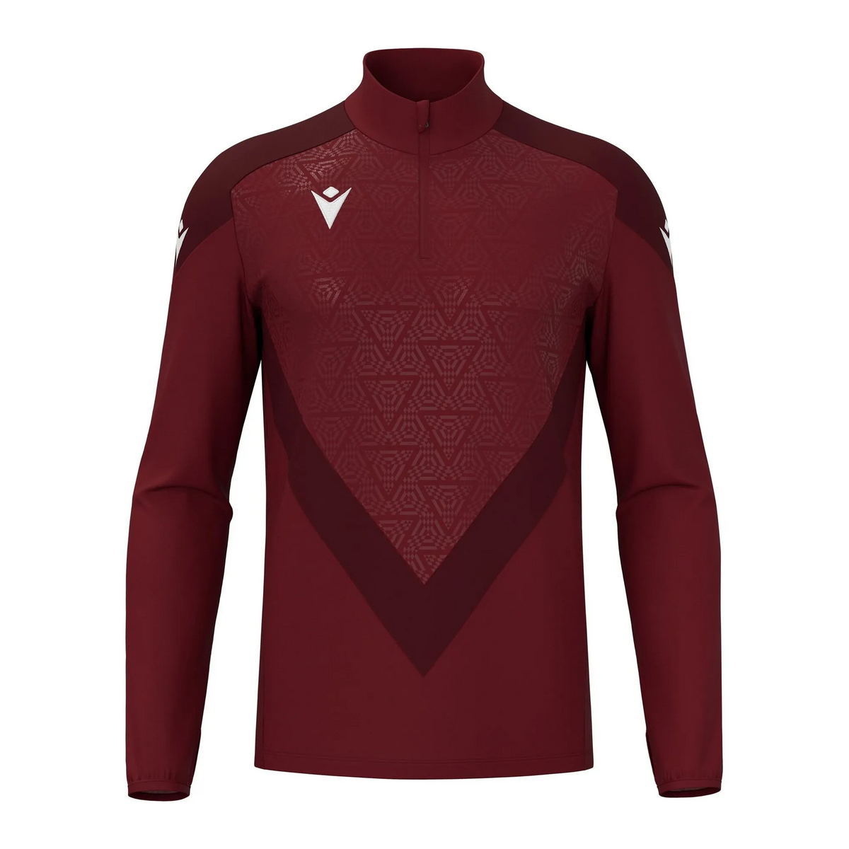 Macron Aufwärmshirt Yaruga Unisex cardinal Seite 