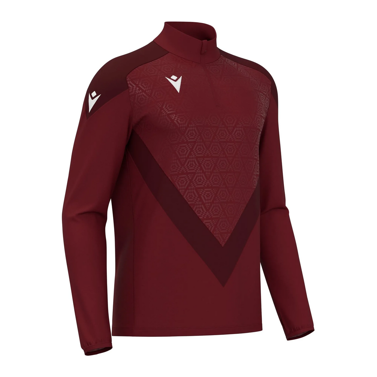 Macron Aufwärmshirt Yaruga Unisex cardinal Front 