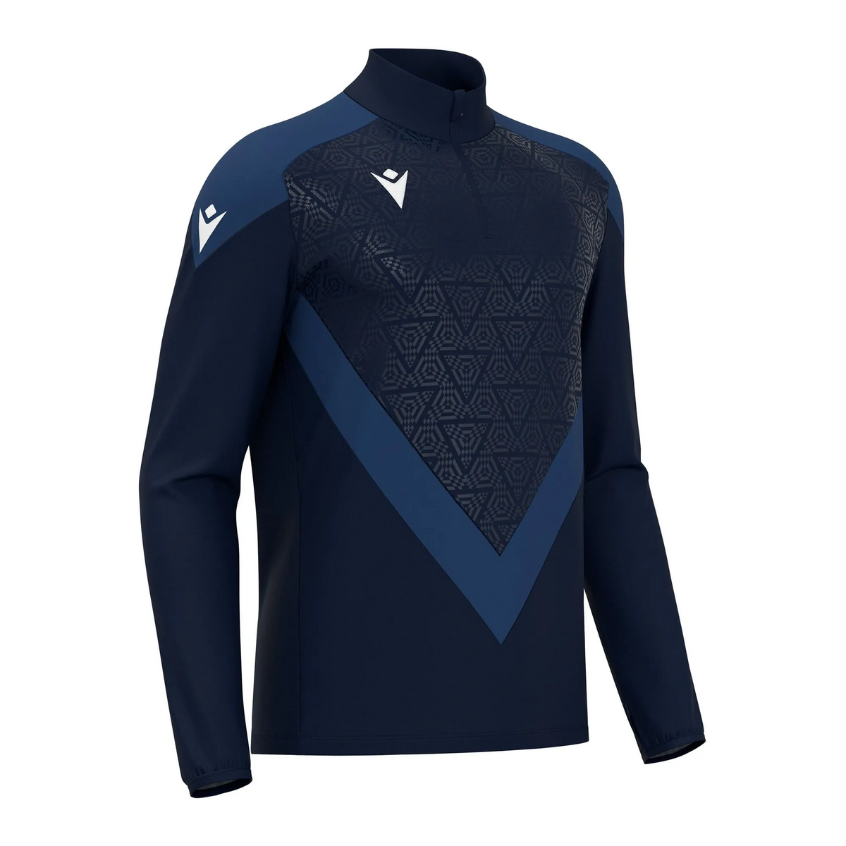 Macron Aufwärmshirt Yaruga Unisex navy Front 