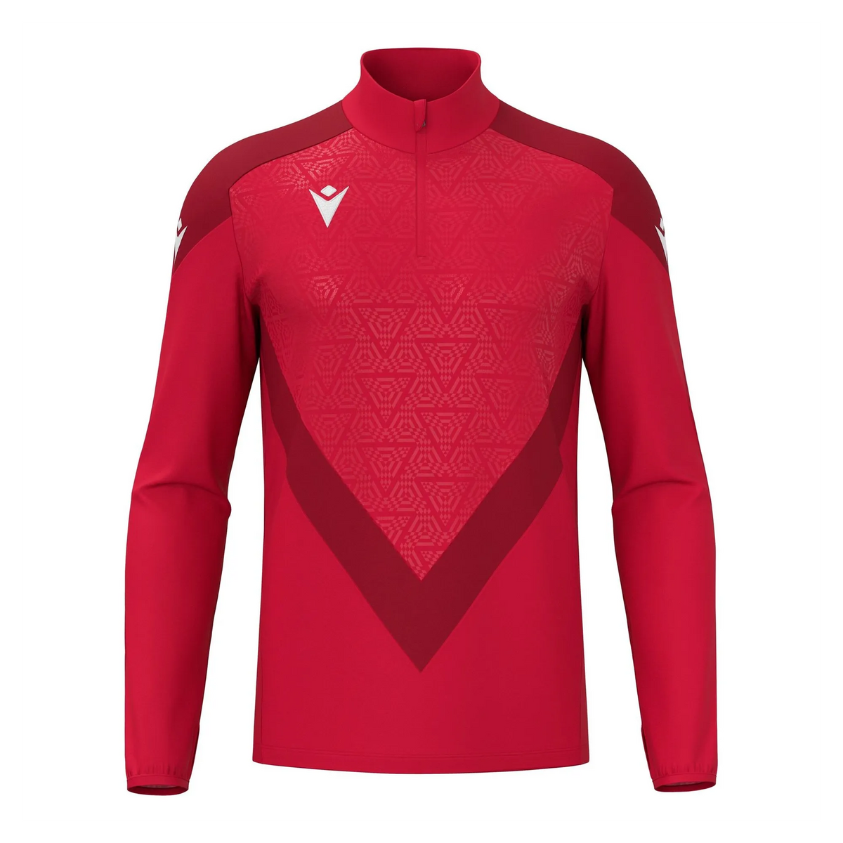 Macron Aufwärmshirt Yaruga Unisex red Seite 