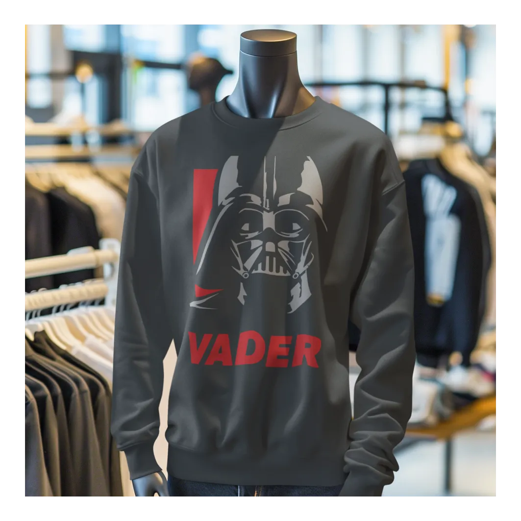 BIGTIME May the 4th Darth Vader - 1 Sweatshirt Kinder Dunkelgrau Front 