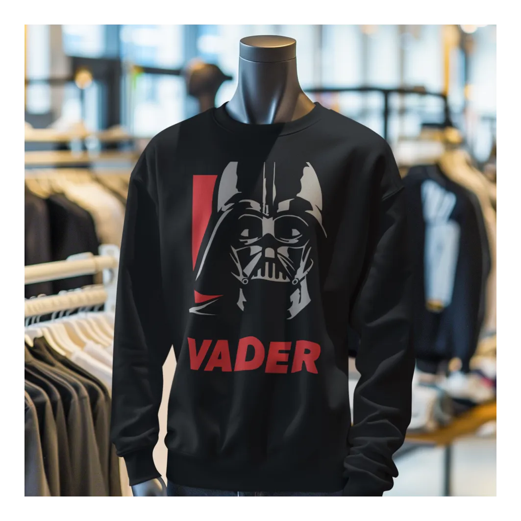 BIGTIME May the 4th Darth Vader - 1 Sweatshirt Kinder Schwarz Front #farbe_schwarz