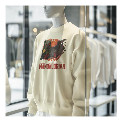 BIGTIME May the 4th Mandalorian - 1 Sweatshirt Kinder Sand Front 