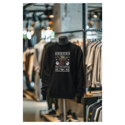 BIGTIME May the 4th Mandalorian - 2 Sweatshirt Kinder Schwarz Front 