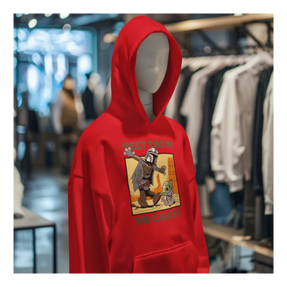 BIGTIME May the 4th Mandalorian - 3 Hoodie Kinder Rot Front 