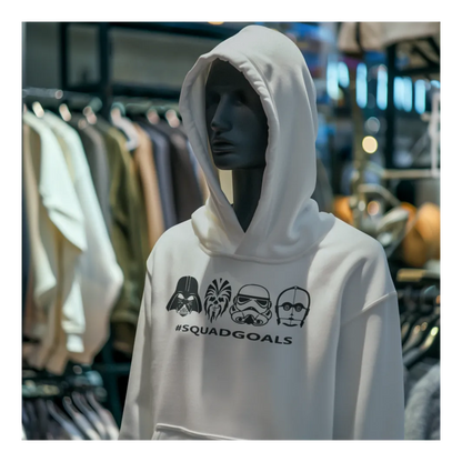 BIGTIME May the 4th Squadgoals Hoodie Kinder Hellgrau Front 
