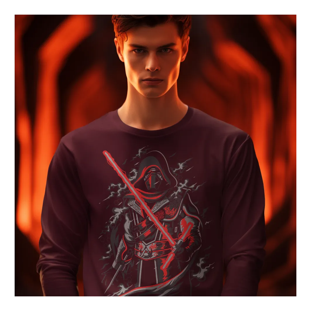 BIGTIME May the 4th Star Wars Dark Side T-Shirt Unisex Burgundy Front 
