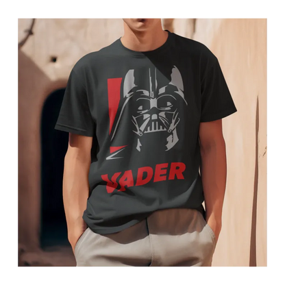 BIGTIME May the 4th Star Wars Darth Vader - 1 T-Shirt Unisex Dunkelgrau Front 