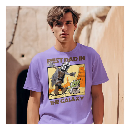BIGTIME May the 4th Star Wars Mandalorian - 3 T-Shirt Unisex Violet Front 