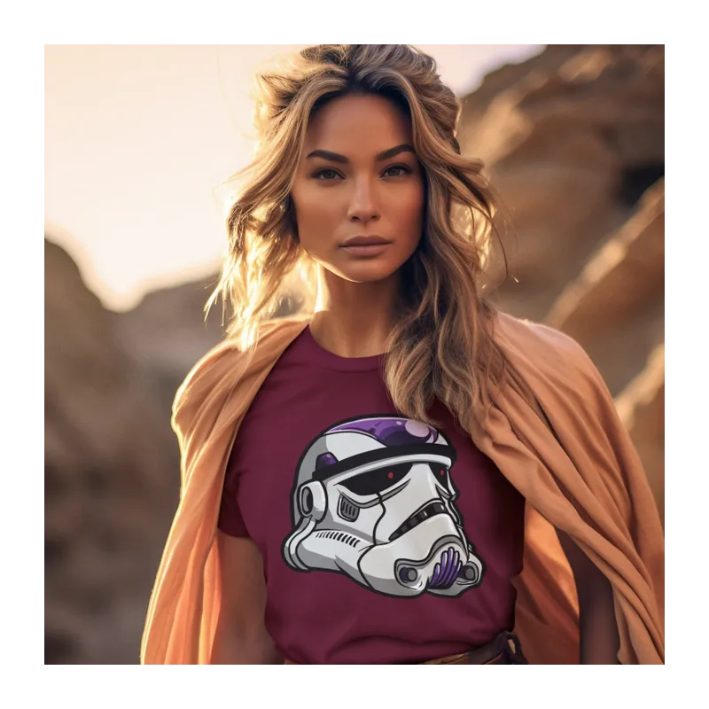 BIGTIME May the 4th Star Wars Stormtrooper - 2 T-Shirt Unisex Burgundy Front #farbe_burgundy