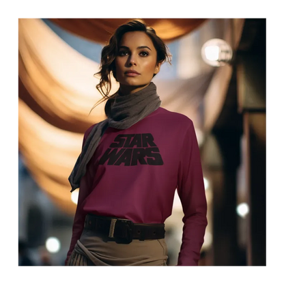 BIGTIME May the 4th Star Wars Title - 1 Sweatshirt Kinder Burgundy Front 