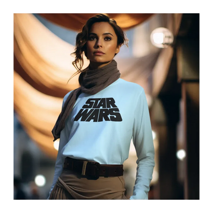 BIGTIME May the 4th Star Wars Title - 1 Sweatshirt Kinder Himmelblau Front 