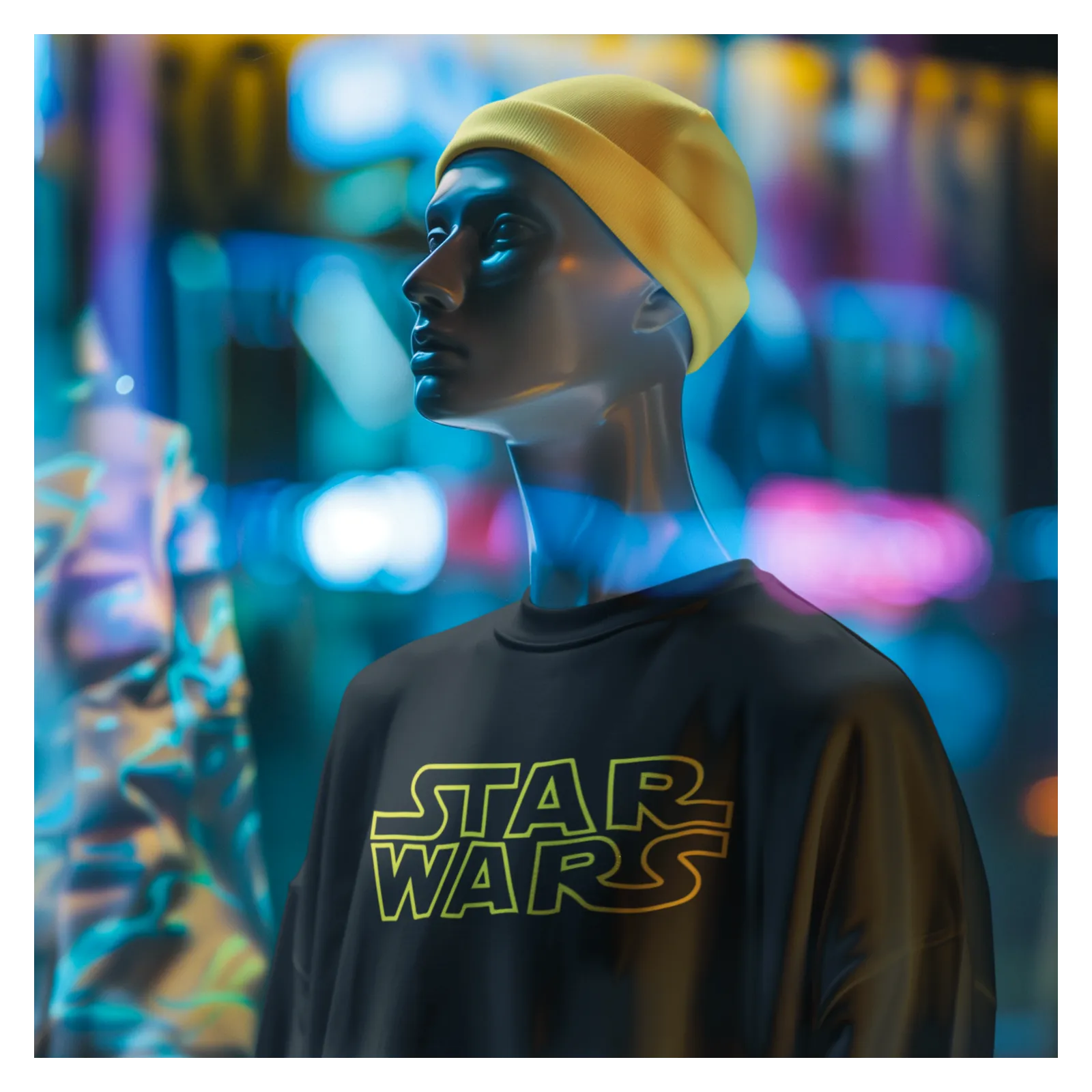 BIGTIME May the 4th Star Wars Title - 2 Sweatshirt Unisex Schwarz Front #farbe_schwarz