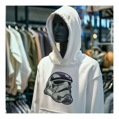 BIGTIME May the 4th Stormtrooper - 2 Hoodie Kinder Weiß Front 