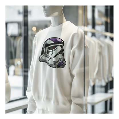 BIGTIME May the 4th Stormtrooper - 2 Sweatshirt Unisex Weiß Front 