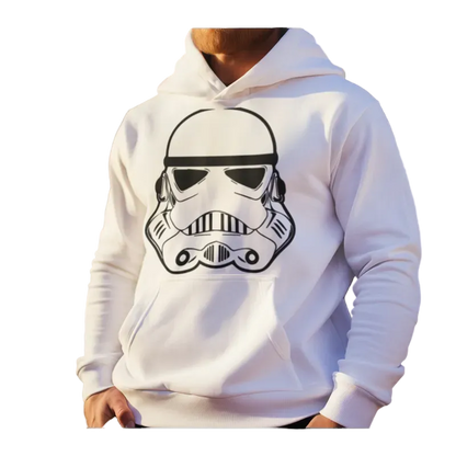 BIGTIME May the 4th Stormtrooper - 3 Hoodie Kinder Weiß Front 