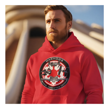 BIGTIME May the 4th Warhogs Hoodie Unisex Rot Front 