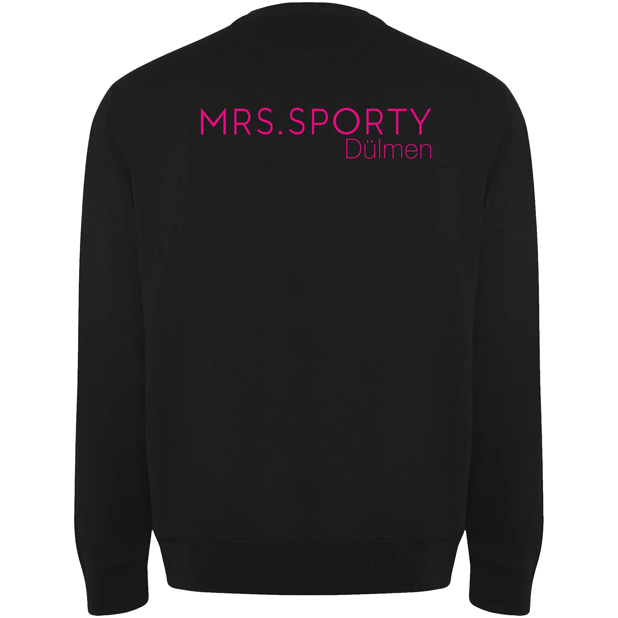 BIGTIME Mrs Sporty | Pullover schwarz Damen Rücken