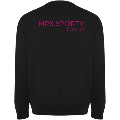 BIGTIME Mrs Sporty | Pullover schwarz Damen Rücken