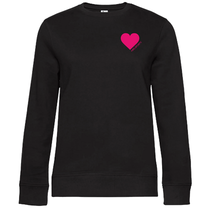 BIGTIME Mrs Sporty | Pullover schwarz Damen Front